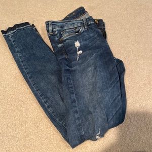skinny low waist jeans